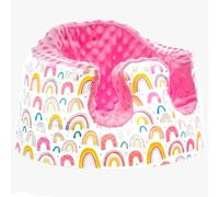 Seat Cover Compatible with Bumbo Baby Floor Seat, Soft Cotton Cozy Baby Seat Cover, Breathable Seat Cover for Baby Girl Boy Infant, Only Compatible with Bumbo Seat