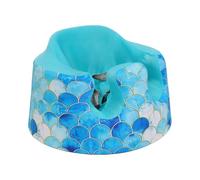 Seat Cover Compatible with Bumbo Seat and Nuby Seat,Floor Seat Cover for Boys and Girls,Removable Breathable Baby Seat Cover,New Designed,Anti-Slip,Seat Not Included (Fish Scale)