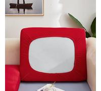 Seat Cover Covers Seater Couch Slipcover Elastic for Ideal for Living Room and Kitchen with Sofa and Seat Daily wear Tear prolonging The Life of Your Furniture (Red)