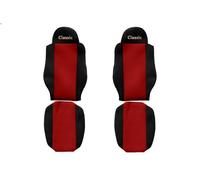 Seat Cover F-CORE PS04 RED for MAN TGA 6.871 2001-2001
