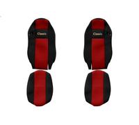 Seat Cover F-CORE PS28 RED for MAN TGX I 10.518 2006-2021