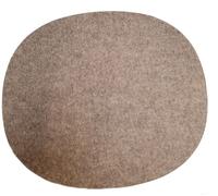 Seat Cover Felt Cover Eames Plastic Side Chairs DSR / DSW / DSX BROWNMELED Hey Sign SINGLE PIECES