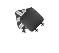 Seat Cover For Mini For Cooper F56 F60 F55 R56 R60 J01 J05 U25 F65 F66 Car Ice Silk Cushion Seat Cushion Covers Pad Car Seat Covers(Grey white rice)