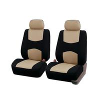 Seat Cover Protectors For Superb 2016 Full Set Car Seat Covers 2mm Foam For Car Travel Polyester All-Inclusive Protectors(2 piece beige covers)