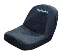 Seat Cover Waterproof Washable Protector & Logo Replacement for Kubota Excavator Mini Digger