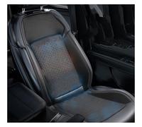 Seat Covers 12V/24V Massage Cushion The Fan Blowing Cool Ventilation Sheet Cushion Car Seat Cooling Vest All Car Car Seat Cover(12V 16 fan Black)