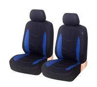 Seat Covers 9PCS Universal Fit Car Seat Cover Breathable with 3mm Composite Sponge Inside 3zipper Bench