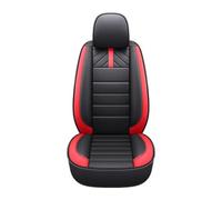 Seat Covers For Cars For Volvo V40 | Universal Leather Accessories Interior Car Seat Cushion Cover Full Set(Red,Single)