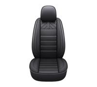 Seat Covers For Cars For Volvo V40 | Universal Leather Accessories Interior Car Seat Cushion Cover Full Set(Black,Single)