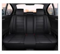 Seat Covers For Cars For VW For Polo For Atlas For Jetta | For Bora for Eos For Sharan For Variant For Scirocco UP Full Coverage Pu Leather Seat Covers(Black Back Row)