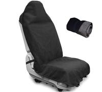 Seat Covers for Cars Sweat-Absorbent Car Seats Covers Waterproof Car Seat Sport Towel Cushion Non-Slip Towel Cloth for Post Workout Fit SUV Trucks Black