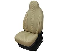Seat Covers for Drivers and Passengers Compatible with Motorhome Pössl Weinsberg Knaus Adria Dethleffs Fendt Carthago Bürstner Eura Mobile Pilot Laika Kabe Chausson Hobby PL405 (Beige).