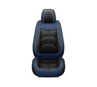 Seat Covers For JAGUAR All Car Models XF F-Pace E-pace I-Pace X-Type XE XJ XK Interior Accessories 1 PC PU Leather Universal Car Seat Cover Van Seat Covers(Black Blue 1 Seat)