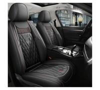 Seat Covers Full Set For Hyundai For Accent For Santa For Creta For Tucson 2019 For Kona For Getz For IX35 Car Seat Covers Leather Parts Front Seat Covers(Black Front)