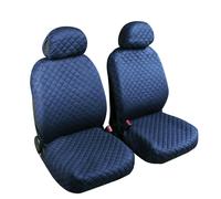 Seat Covers Lampa Pair Front Cotton Universal - Blue