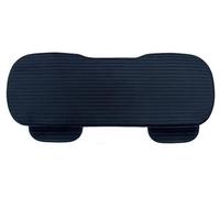 Seat Covers Set Car Seat Cover For Front Rear Or Full Set Flocking Chair Protector Cushion Pad Mat Non Slide Auto Universal Car Seat Covers Set(1 rear black)
