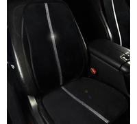 Seat Covers Set Car Seat Cover Front Fur Cushion Protector Pad Black Red Beige Grey Coffee Brown For Kadjar For F3 X45 Car Seat Covers Set(Black Grey)