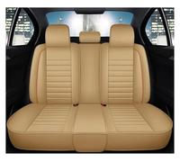 Seat Covers Set For Focus 2 For Mondeo For Mk4 For Mk1 For Mk7 For Mk3 For Fusion For Kuga For Ranger For Fiesta Car Seat Cover Cushion Protector(Rear Seats-Beige)