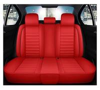 Seat Covers Set For Focus 2 For Mondeo For Mk4 For Mk1 For Mk7 For Mk3 For Fusion For Kuga For Ranger For Fiesta Car Seat Cover Cushion Protector(Rear Seats-Red)