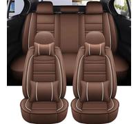 Seat Covers Set Universal Car Seat Covers For Subaru For Impreza For Qashqai For J10 For For Fusion For For A6 C8 Car Seat Covers Set(Coffee A)