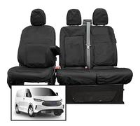 Seat Covers to fit Ford Transit Custom 2024 Onwards Driver & Double Passenger Fold Down Tray Cover To Fit The All-New Ford Transit Custom Seat Covers