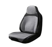 Seat Covers Universal Car Seat Cover Four Season Auto Ice Silk Breathable Seat Covers For Cool Seats Cover Protection Car Seat Cover(Grey one-piece seat)