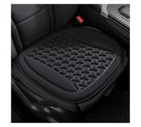 Seat Covers Universal Car Seat Cover Summer Breathable Ice Silk Auto Seat Protector Pads Chair Mat Car Seat Cushion Convex Design(Black Front Pad x 1)