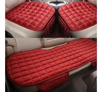 Seat Cushion Car for Hyundai Alcazar (2021 2022 2023 2024), Seat Protection Pads Comfort Seat Cushions Non-slip Seat Pad Car Accessories,Red
