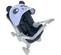 Seat Cushion Changing Kits Clothes, Sun Shade, Stroller Canopy Compatible with Doona Car Seat & Stroller (Panda Color)