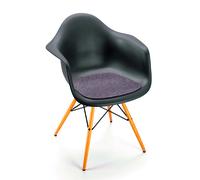 Seat cushion - felt cushion for Eames Plastic Arm Chairs (DAR / DAW), DAX Parkhaus Berlin