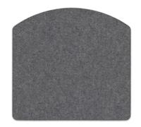 Seat cushion - Felt cushion Thonet S 43 anthracite HEY - SIGN by BWF Group SINGLE PIECES