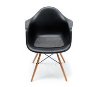 Seat cushion/felt pad for Eames Plastic Arm Chairs DAR / RAR / DAW / DAX ANNTHRACITE Hey Sign SINGLE PIECES