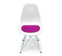 Seat cushion - felt pad for Eames Plastic Side Chairs DSR / DSW / DSX PINK HEY - SIGN by BWF Group ONE OF A KIND