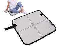 Seat Cushion for Backpacking, Moisture-Resistant Folding Chair Pad, with Carabiner Hook, Foldable Waterproof Hiking Seat Cushion, for Air Travel, Hiking, Picnic, Sporting Events, Race