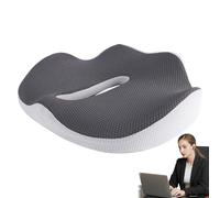 Seat Cushion for Office Chair - Office Chair Cushion Improves Posture - Memory Foam Seat Cushion for Back and Coccyx Pressure Relief - Memory Foam Cushion for Desk Chair, Car Seat, Wheelchair