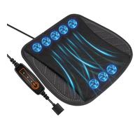Seat Cushion - Gel Seat Cushion | 3 Adjustable Speed Cooler Pad with Ventilated Fan and Breathable Cooling Automotive Accessories for Driving Cushion