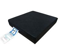 Seat Cushion Memory Foam Chair Pad 18" x 16" x 4" (Black) Removable Washable Cover for Pressure Relief and Comfort