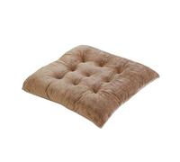 （Seat cushion only） Comfortable 40x40 cm Chair Cushions with Ties - Decorative & Washable Square Seat Pads for Home Garden Indoor/Outdoor Use Soft & Cozy Cushioning