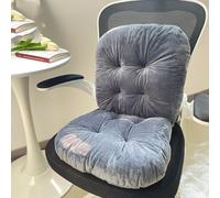 (seat cushion only) Extra Soft Chair Cushions for Indoor & Outdoor Use - 42x85 cm Decorative Seat Pad with Washable Polyester Cover & Hollow Fibre Filling for Ultimate Comfort