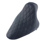 Seat Cushion Saddle Motorcycle Solo For Seat White/Black Stitching Synthetic PU For FXST For FLST For FLSTF 2000-2005