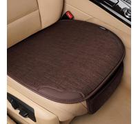 Seat Cushions for Ford Puma Gen-E (2024-), Car Front Seat Pad, All-weather Non-Slip Protector Mat with Pockets, Car Accessories,Coffee