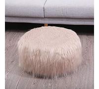 Seat Cushions for Yoga and Meditation, Polyester Fiber with Inflatable Liner, Indoor Use for Living Room, Balcony, Office - 52cm Diameter