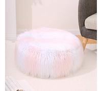 Seat Cushions for Yoga and Meditation, Polyester Fiber with Inflatable Liner, Indoor Use for Living Room, Balcony, Office - 52cm Diameter
