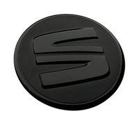 SEAT Emblem, Black, Vehicle-specific Engine Cover for Seat Alhambra, Ateca, Cordoba, Exeo, Ibiza, Leon, Toledo - Original Spare Part