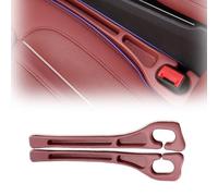 Seat Gap, 2PCS Dual Slot Car Seat Gap Organizer, Between Seat Car Gap Filler, Car Seat Gap Fillers with Seat Belt Holes, Fit Car Suv Truck, Stopping Phone Key from Falling