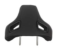 Seat Headrest 2PCS/1Pair Racing Modified Car Seat Headrests Black Leather Headrests For 496MM