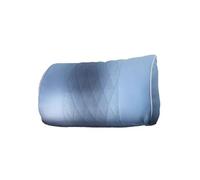 Seat Headrest Car Pillow Car Seat Headrest Lumbar Support Fit For BYD Seal Atto 4 EV 2022~2024 Memory Cotton Breathable Neck(Blue lumbar support)