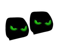 Seat Headrest Slipcover Pair, Soft Polyester Headrest Covers for Road Trip Comfort and Extra Personality in the Cabin Interior Decor Daily Driver Road Trip Accessory Polyester Pair