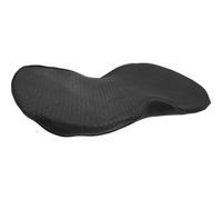 Seat Heightening Cushion Memory Foam Mesh Pad for Driver Seat Comfort | Black Classic Design, Pressure Relief Support, Improved Posture during Driving, Suitable for Professional and Shorter Drivers
