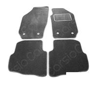 Seat Ibiza 2006 to 2008 4 Piece Set Car Mats UK-Made Tailored Fit Carpet Floor Mats Full Coverage Compatible Accessory Black Trim